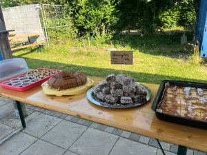 F2 Saisonabschluss: Für ausreichend Speis und Trank wurde gesorgt.