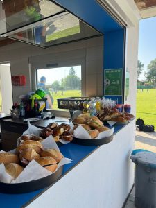 F2 Saisonabschluss: Für ausreichend Speis und Trank wurde gesorgt.