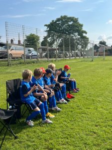 F2 Saisonabschluss: Ein Blick auf das Spielfeld.